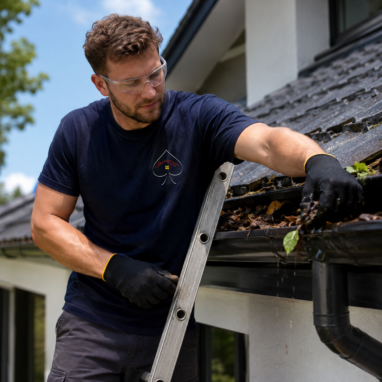 Gutter cleaning service